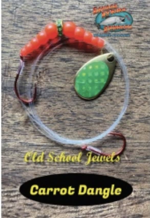 DIY - Old School Jewel Kokanee/Trout Spinner Kit - Special Bulk Packages  For You Or That Special Fisherman In Your Life - Savage Strike Spinners