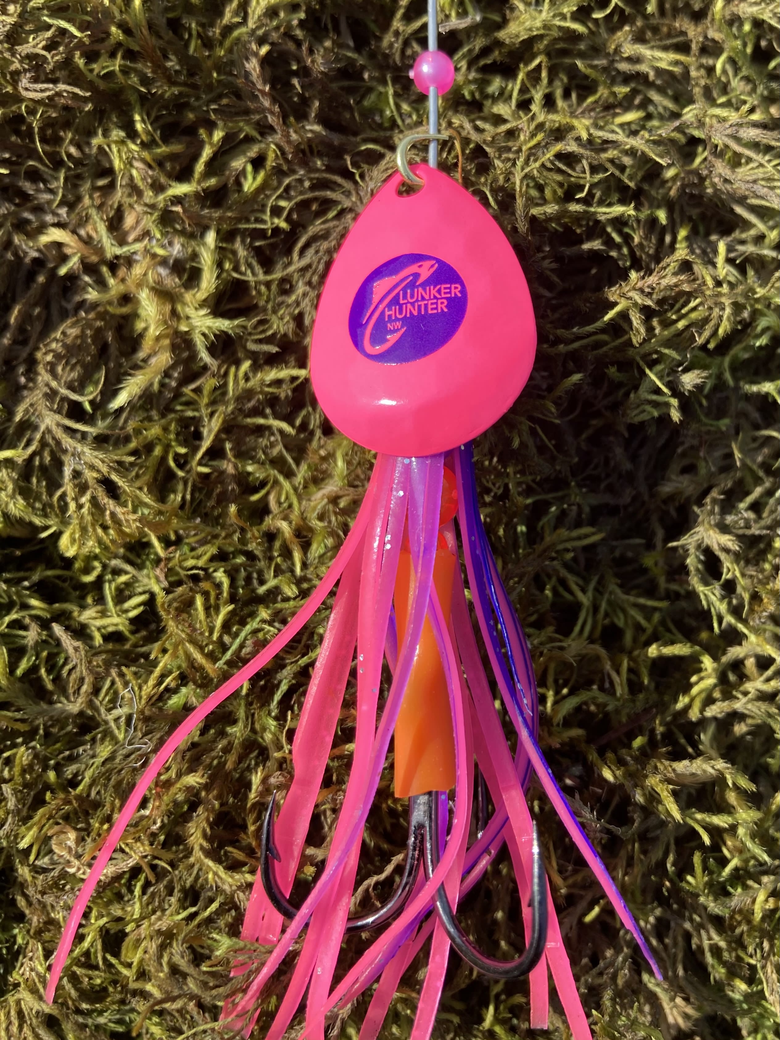 SAVAGE STRIKE - Hoochie Salmon Spinners - 3.5 Colorado - Foto 8