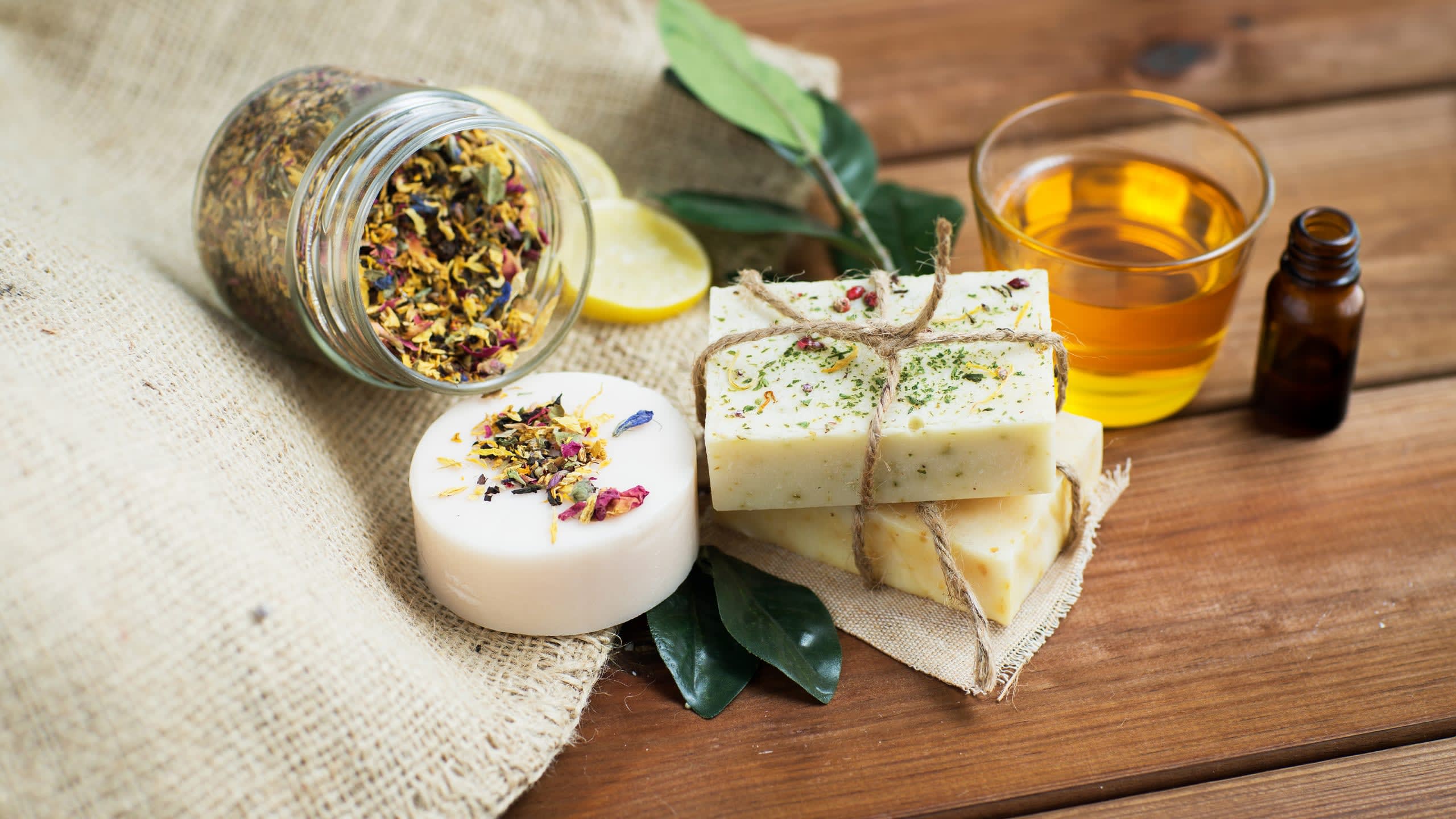 Organic soap making discount