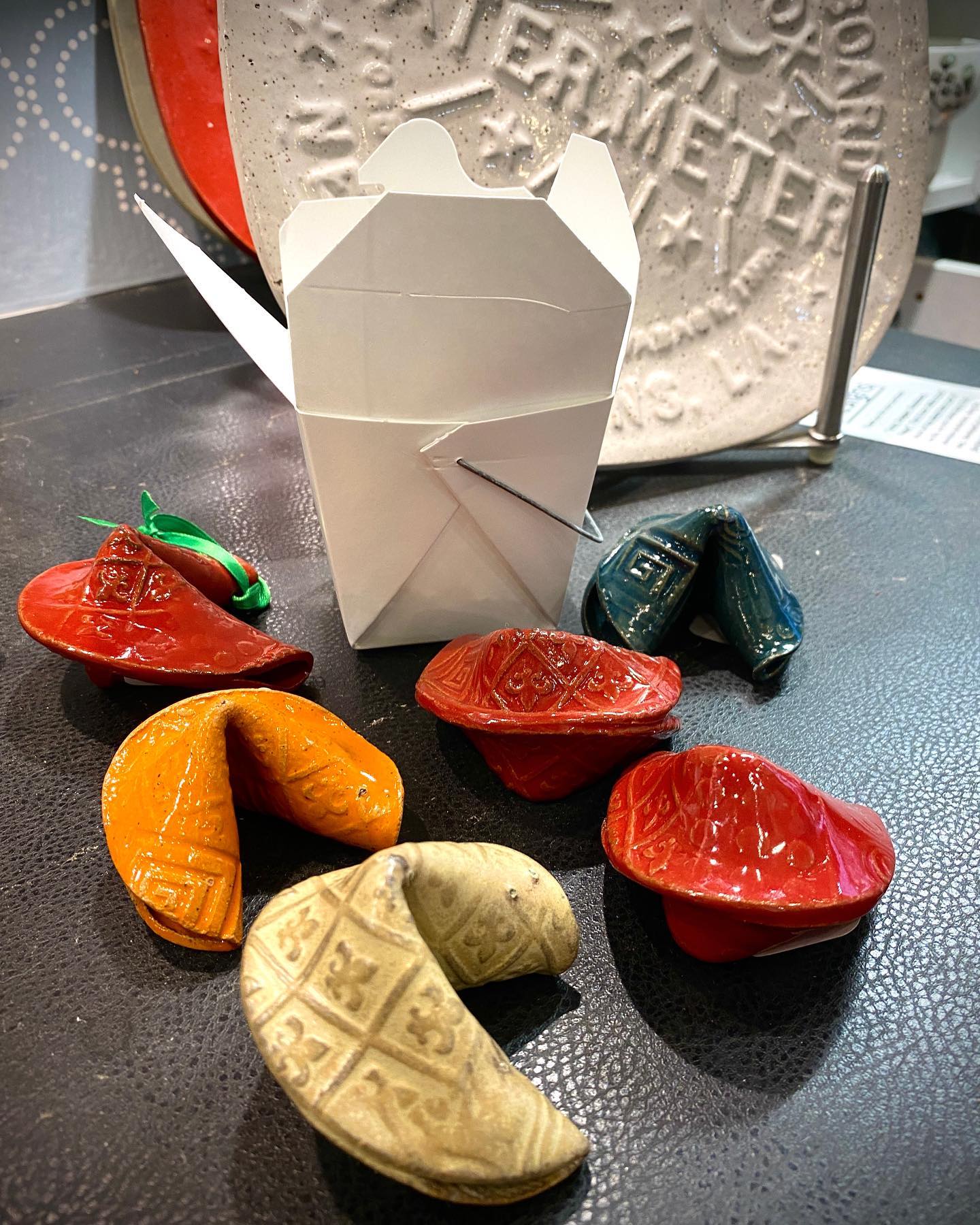 Fortune Cookie by Gerald Haessig Gloss Orange Our Online Collection