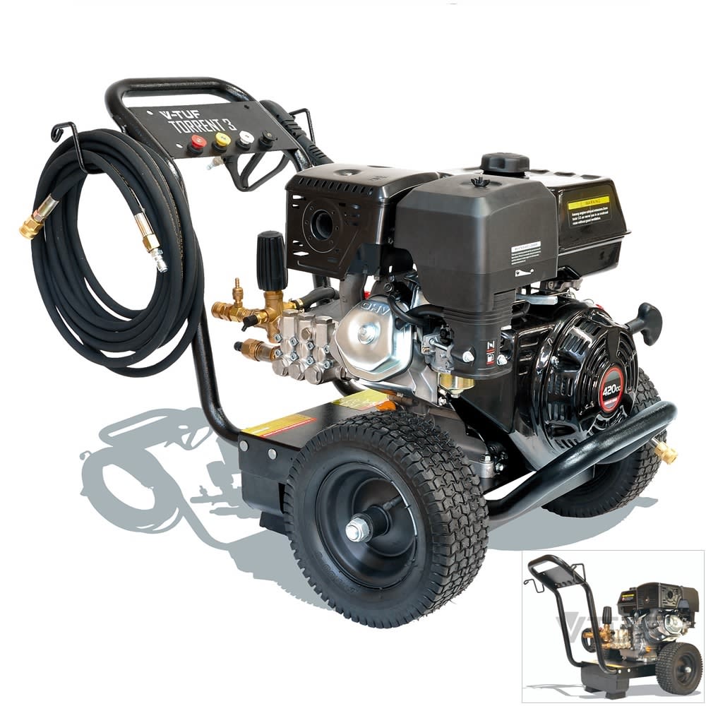 TORRENT3 Industrial 15HP Petrol Pressure Washer Vtuf Petrol cold