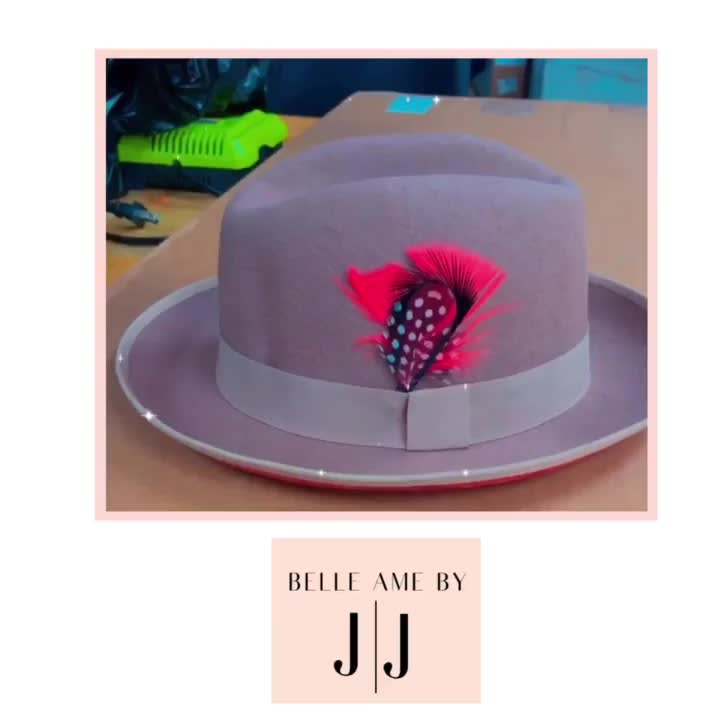Gucci print Fedora Hat - Fedoras - Belle Ame by JJ