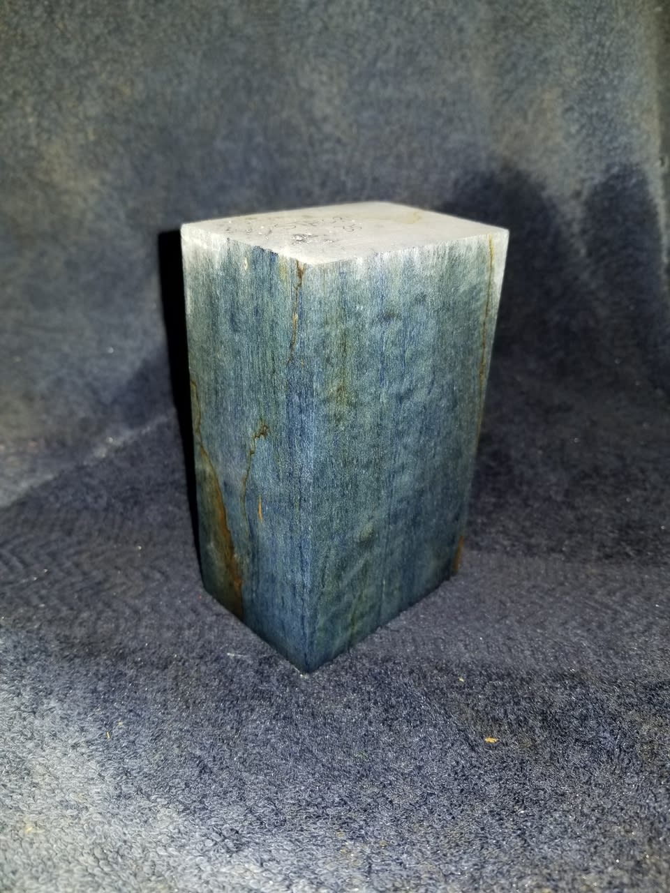 STA1C091 Stabilized Figured Spalted Maple Blank - Stabilized - Oregon Burls