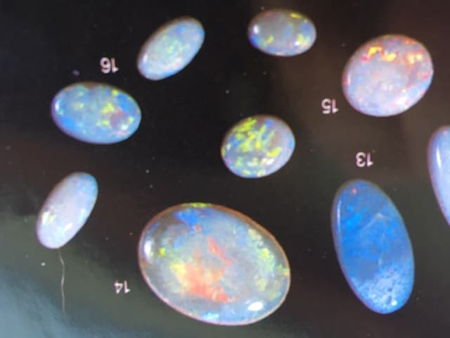 Blue Opal Stone Cabochon Gemstone Price Per Gram - Bhuvah