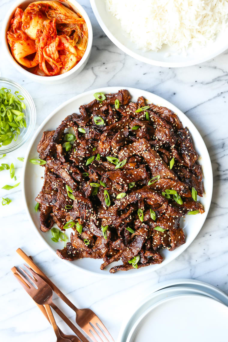 Bulgogi Korean Food Beef Bulgogi Cut Beef Marinade Traditional