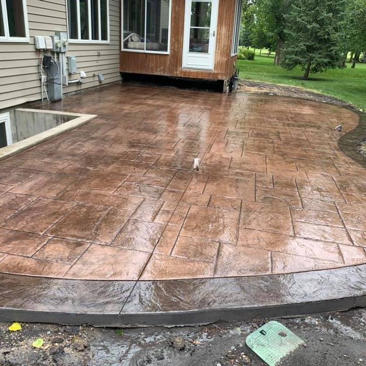 Signature Patios by Design - Decorative Concrete Patio in Fargo