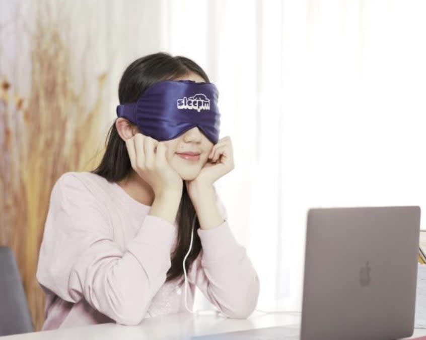 Eye Mask Sleeping Aids Sleepm Biocrystal Sleep Solutions Mattress