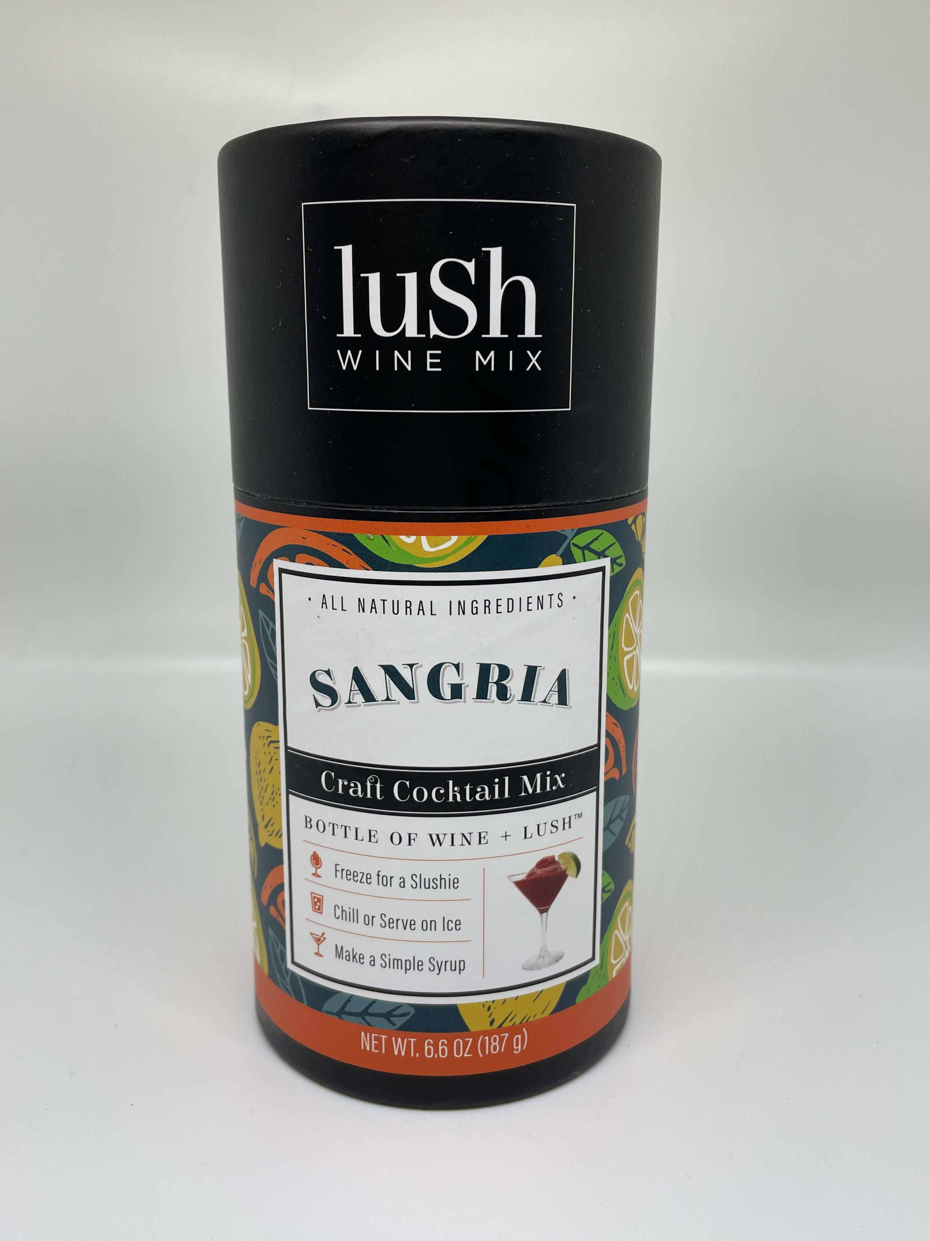 Lush Wine Mix Sangria - Wine Slushy Mixes - Gourmet Gifts | Wine Slushy 