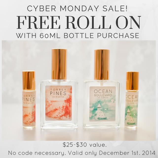 Perfume cyber monday online sales