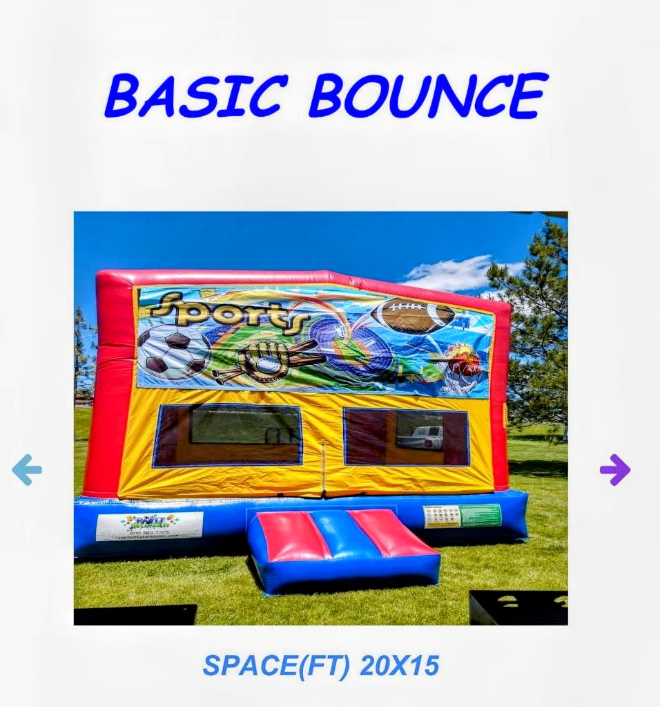 Basic Bounce Bounce Houses Okie Dokie Bounce Houses LLC Winnemucca Bouncy Houses Hire