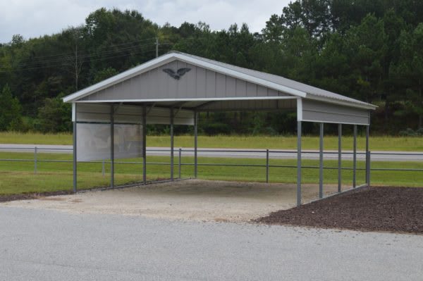 18x20x7 Vertical Carport - Eagle Carports, Garages, Workshops ...