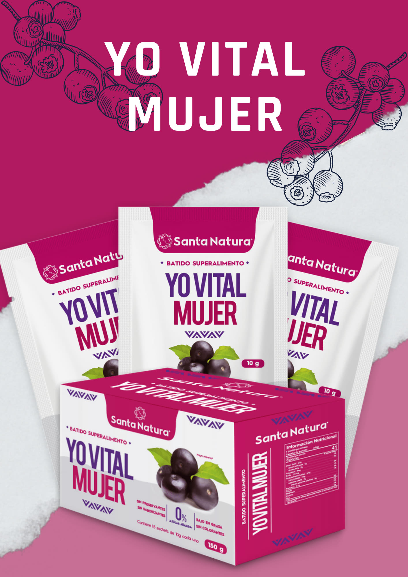 YO VITAL MUJER - Productos naturales - CDR Santa Natura San Juan de  Lurigancho | Lima