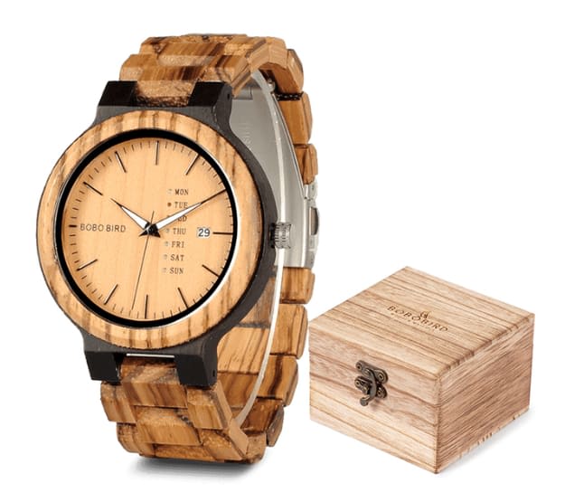 Wooden face sale watches