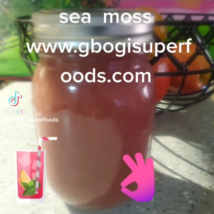 Sea Moss Gels -Original, Elderberry 🍐 pineapple,🍓 strawberry