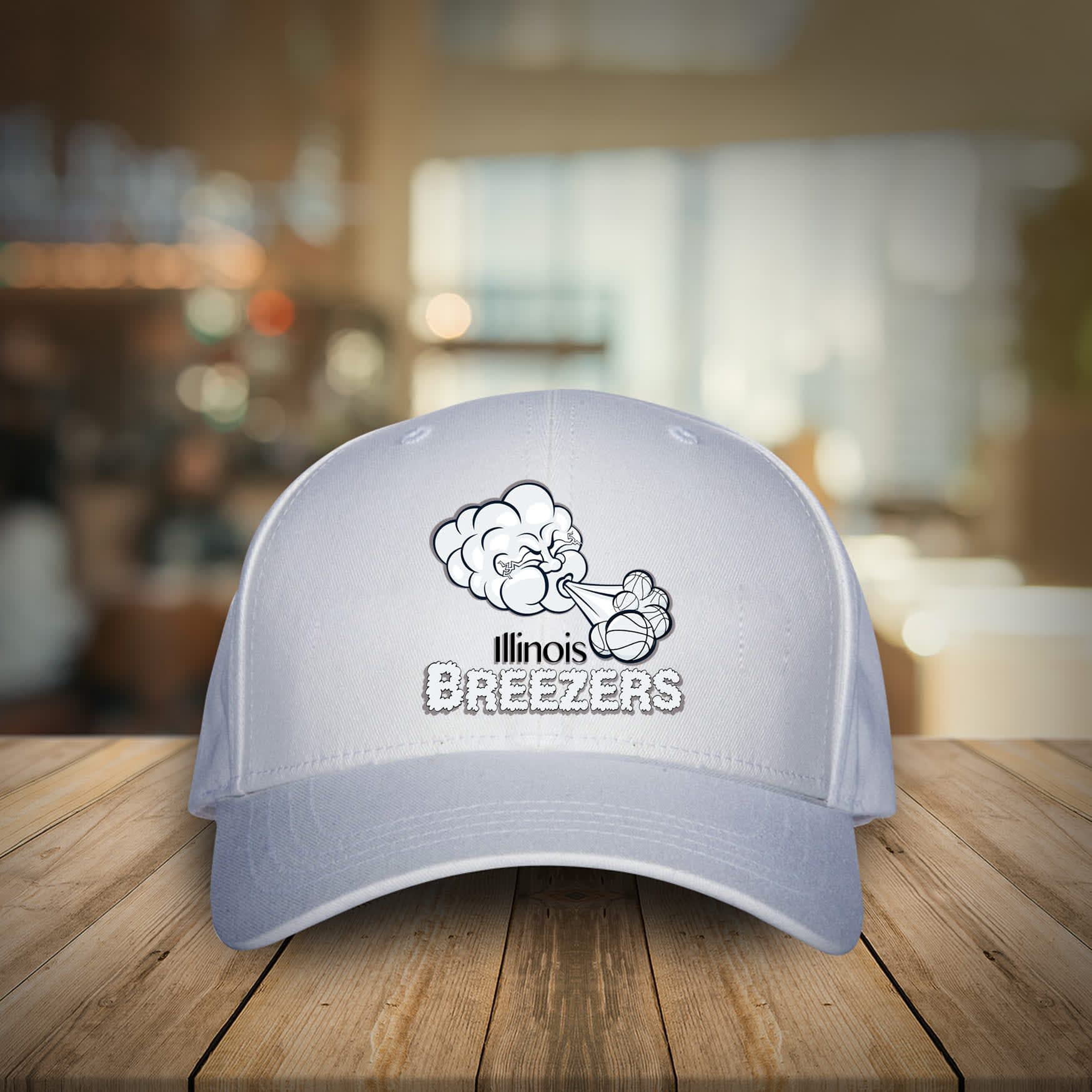 Illinois Breezers Hat - Hats - UMBA T-Shirt Drive | Basketball Apparel in  Fort Lauderdale