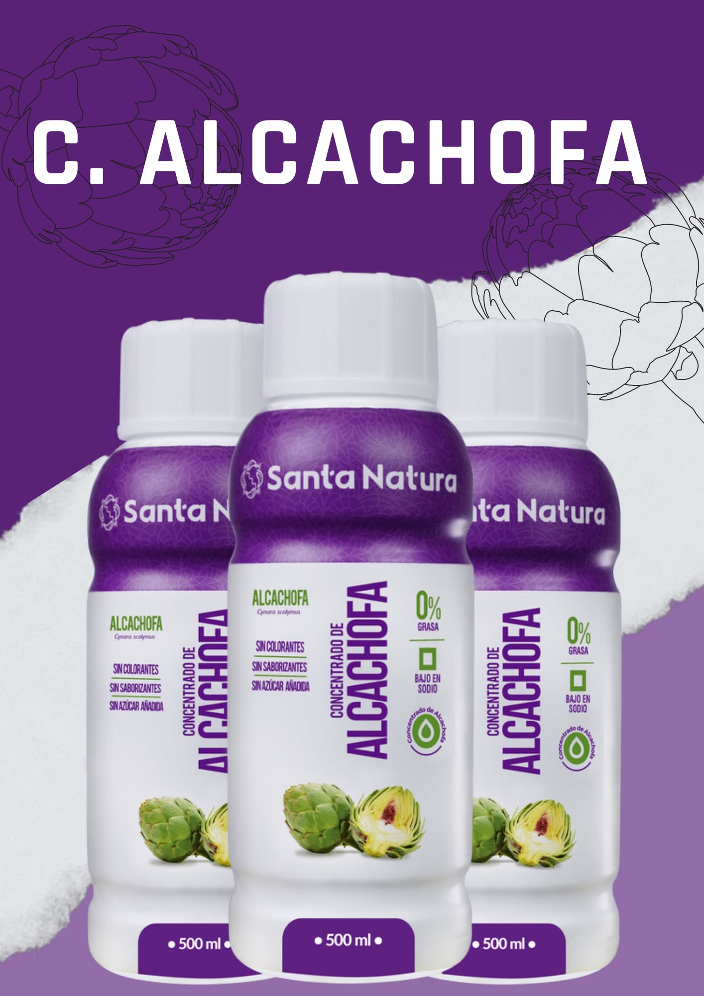 CONCENTRADO DE ALCACHOFA - Productos naturales - CDR Santa Natura San Juan  de Lurigancho | Lima
