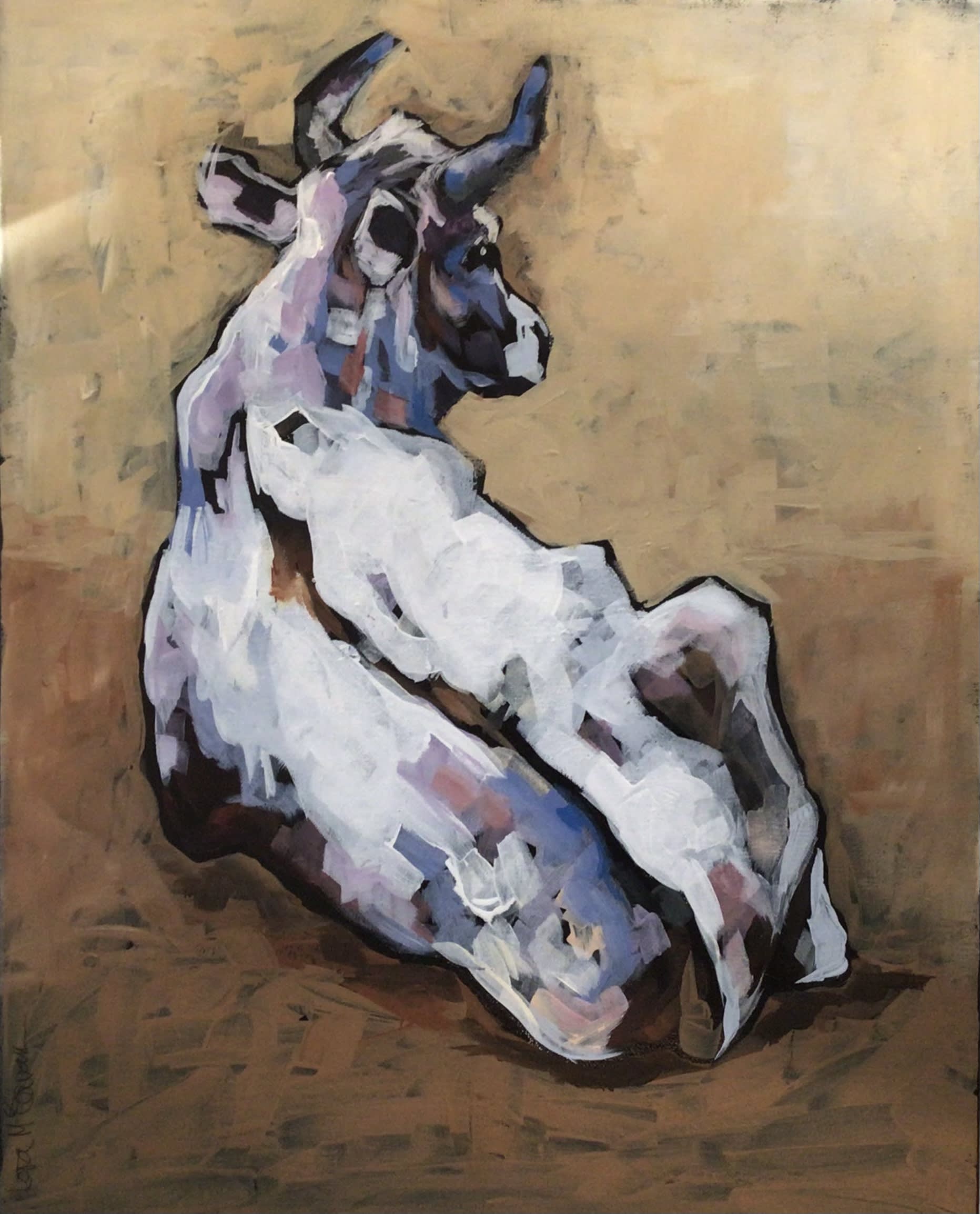 Out with the Goats - Originals - Lora McGowan Art, Handmade Art &  Portraits