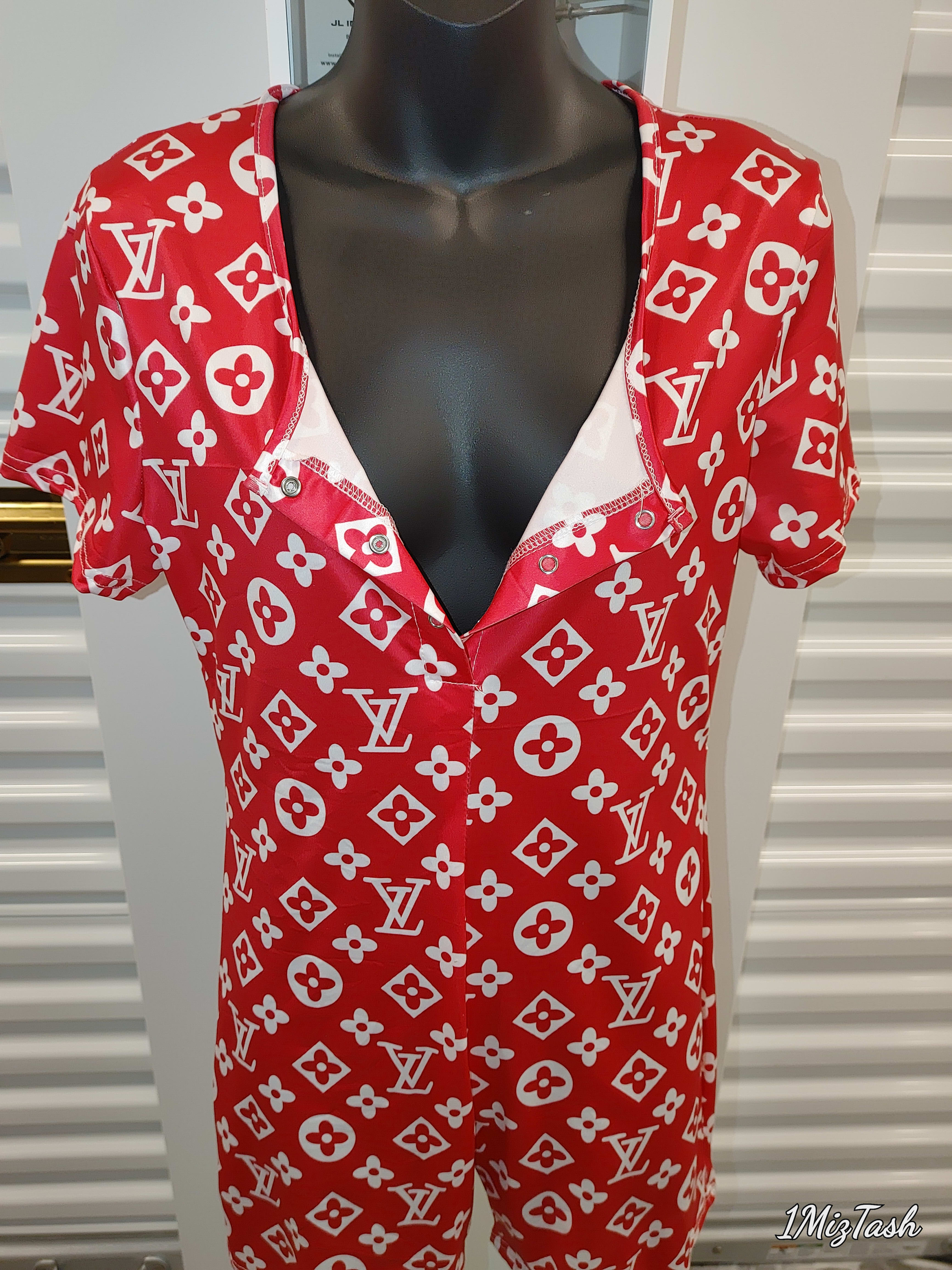 Louis vuitton best sale onesie for adults