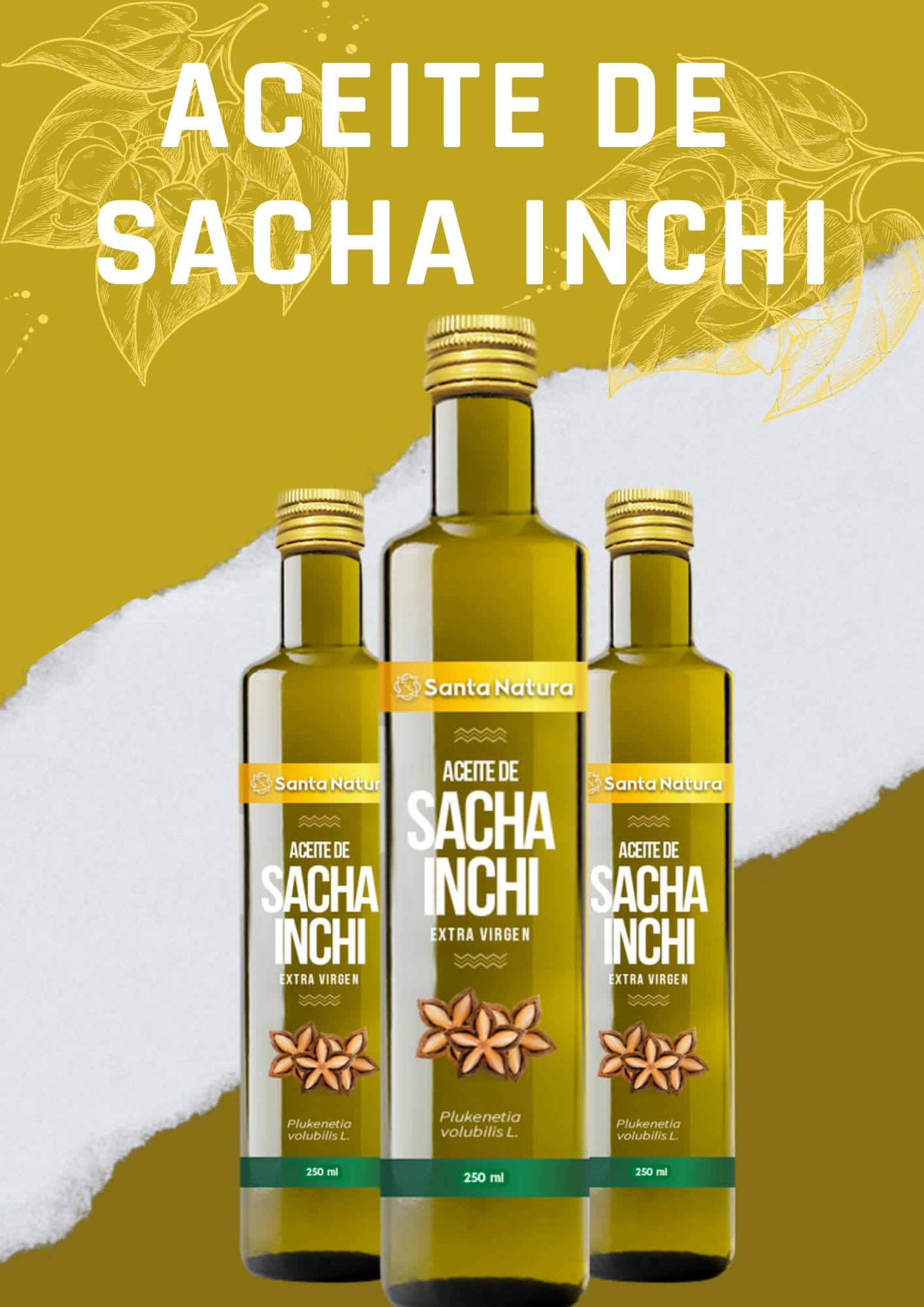 ACEITE SACHA INCHI - Productos naturales - CDR Santa Natura San Juan de  Lurigancho | Lima