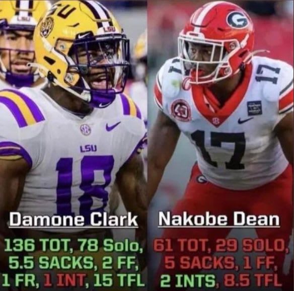 ✭ TACKLING MACHINE! Cowboys Select LB Damone Clark LSU