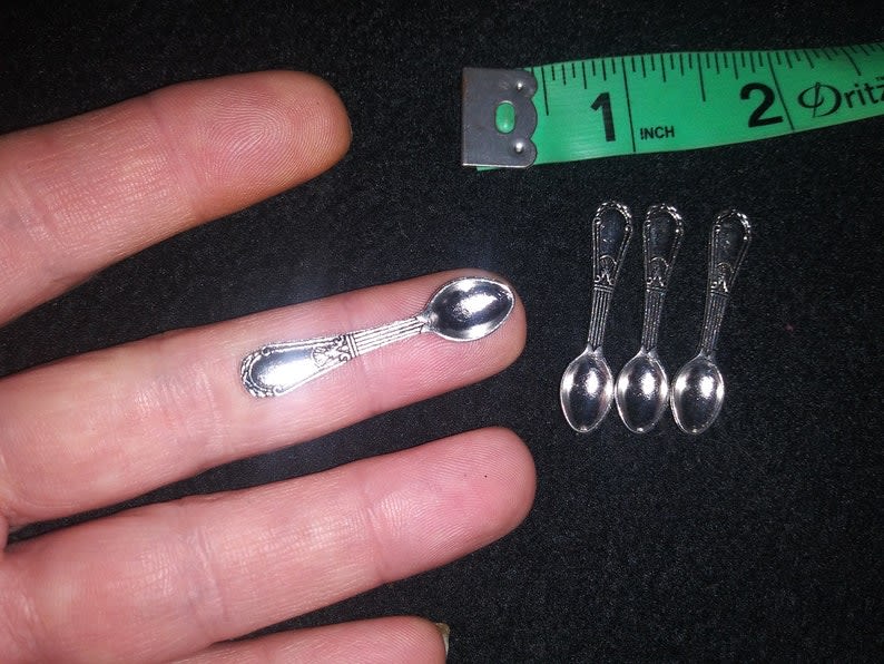 Tiny spoon on sale