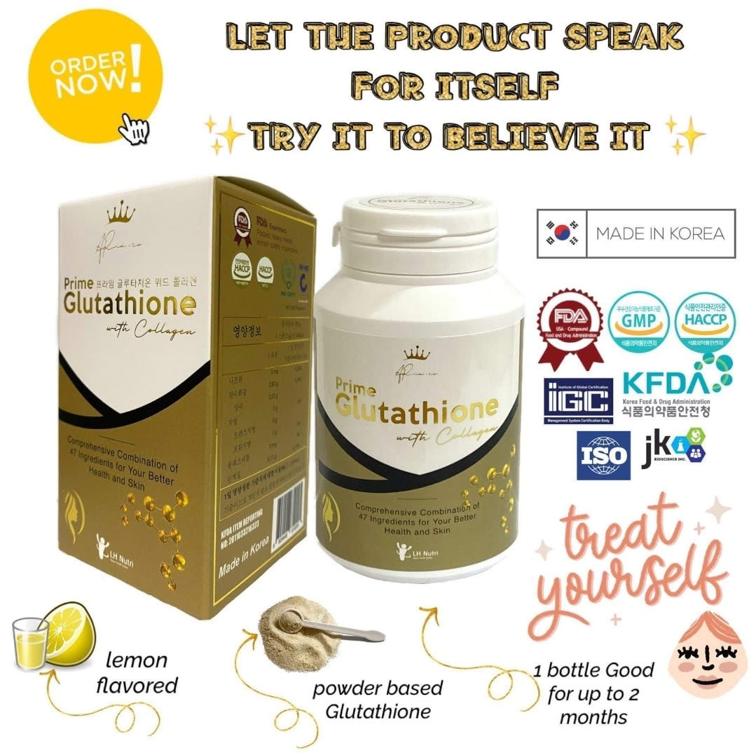 Prime Gutathione - Skincare - Connie Up Trend and Personal