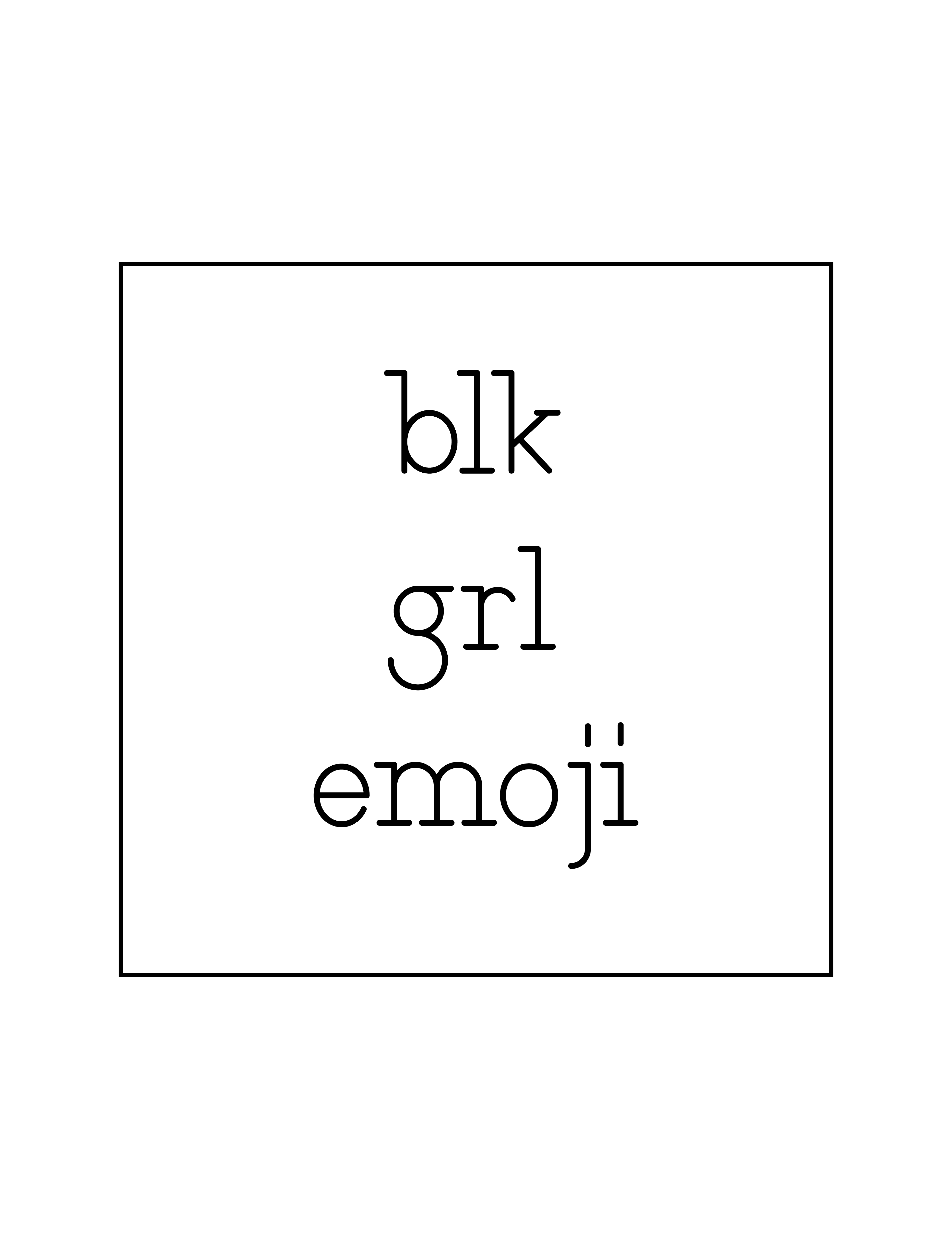 blkgrlemoji