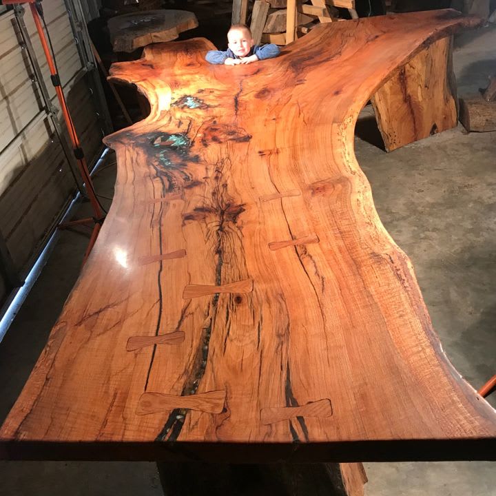 Sycamore Bar Top - Barn Born Furniture