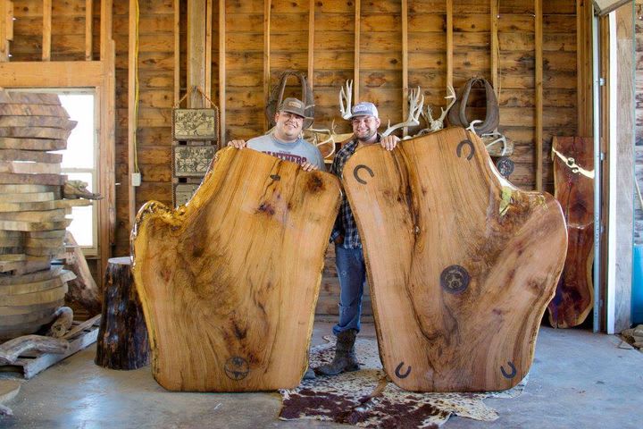Whole Live Edge Wood Slabs — Wild Oak Regenerative Farm
