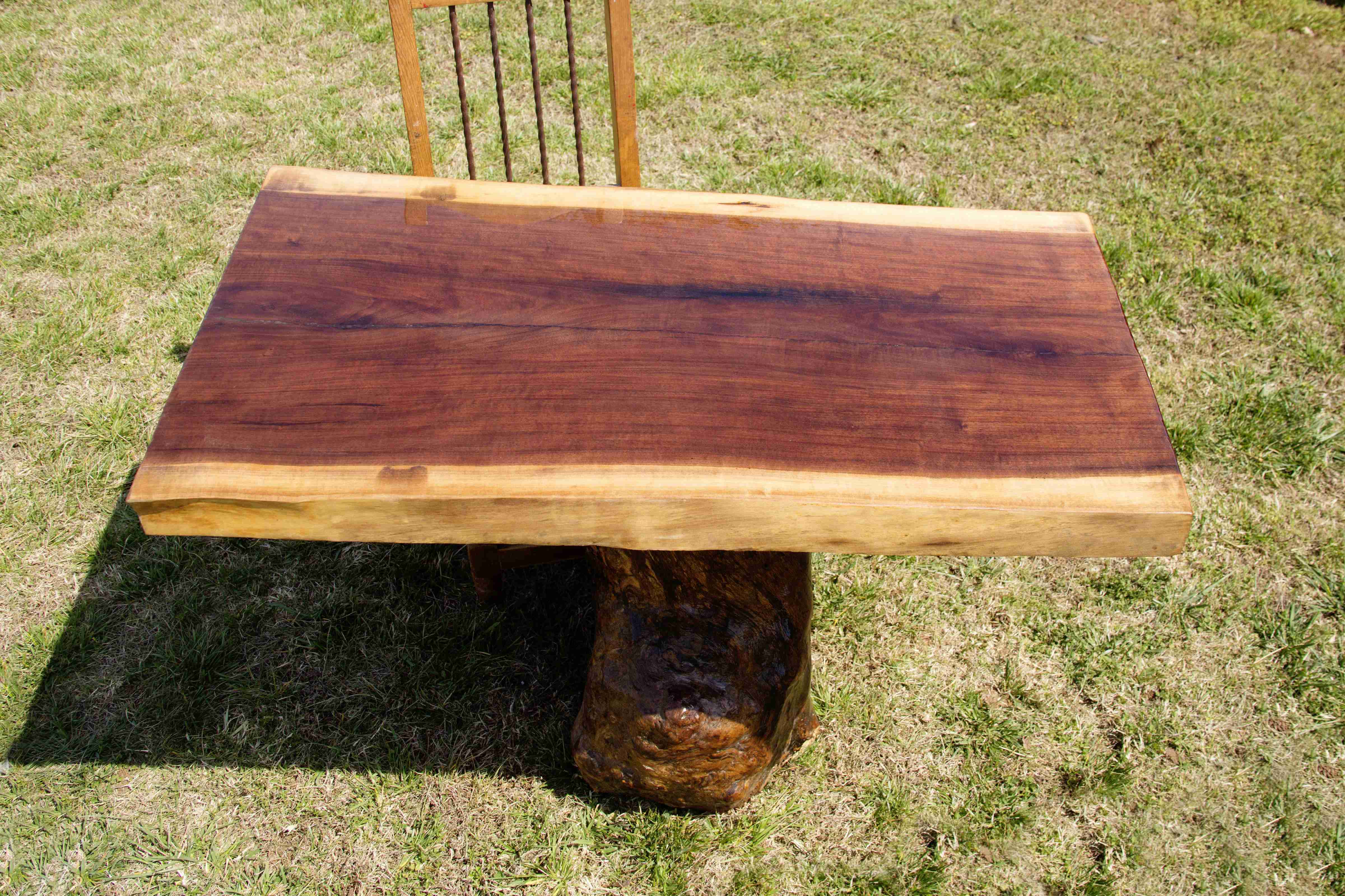 Custom Log Furniture 0166 Live Edge Furniture Palmer Rustic