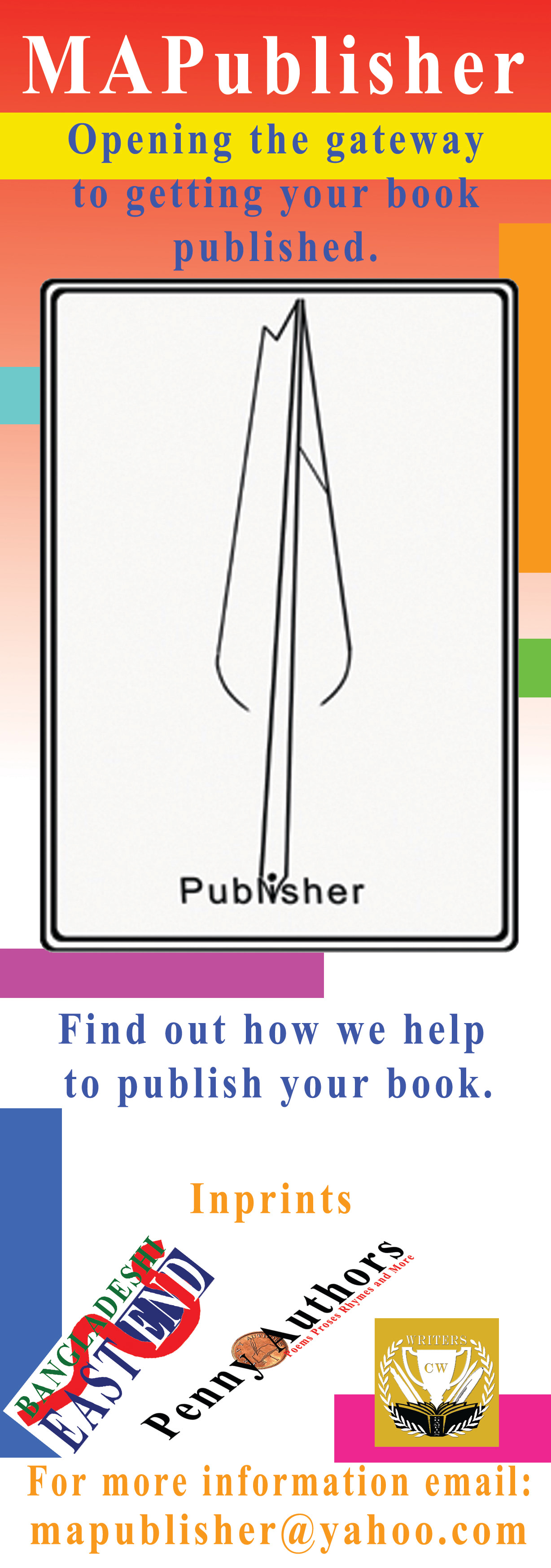 Book Markers - Printing - MA Publisher | Book Publisher in Penzance