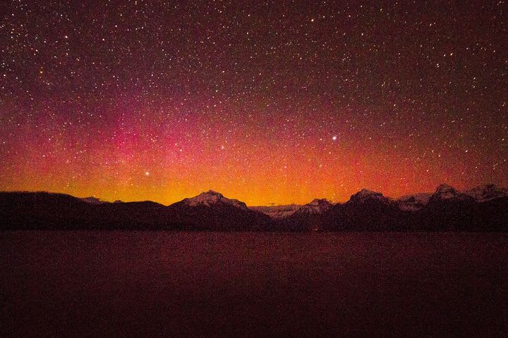 Northern lights 0774 NL - Glacier National Park - Michael