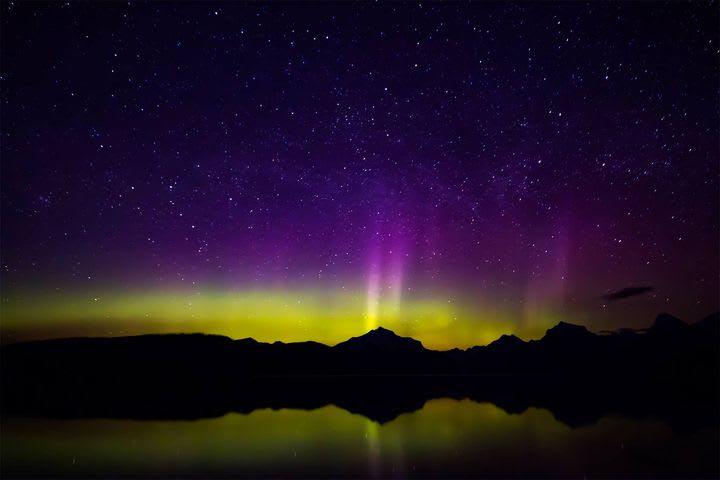 Northern lights 0774 NL - Glacier National Park - Michael