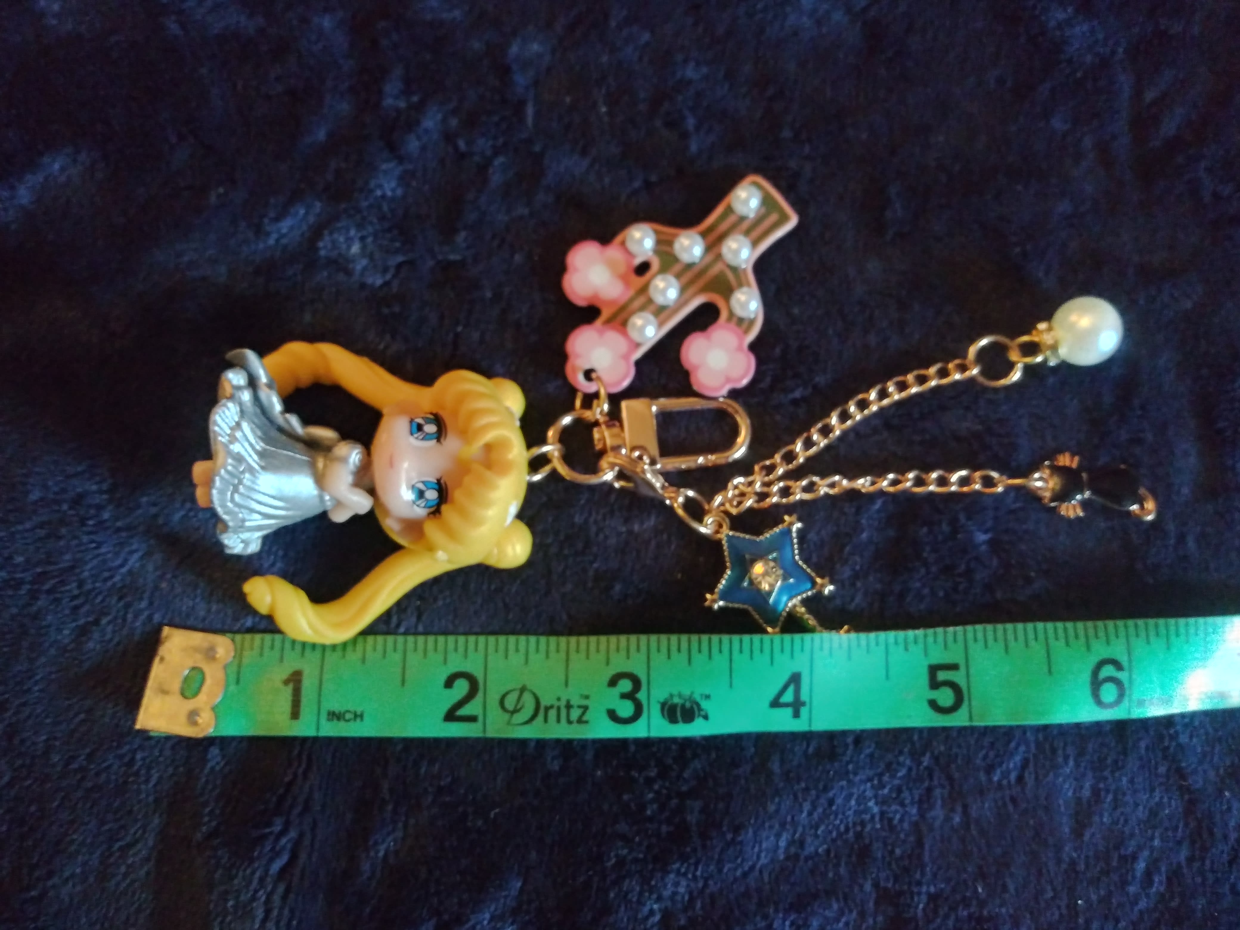 Sailor Moon キーホルダー 3個セット Bandai Sailor Moon 20th Anniversary Keychain Figure Gashapon
