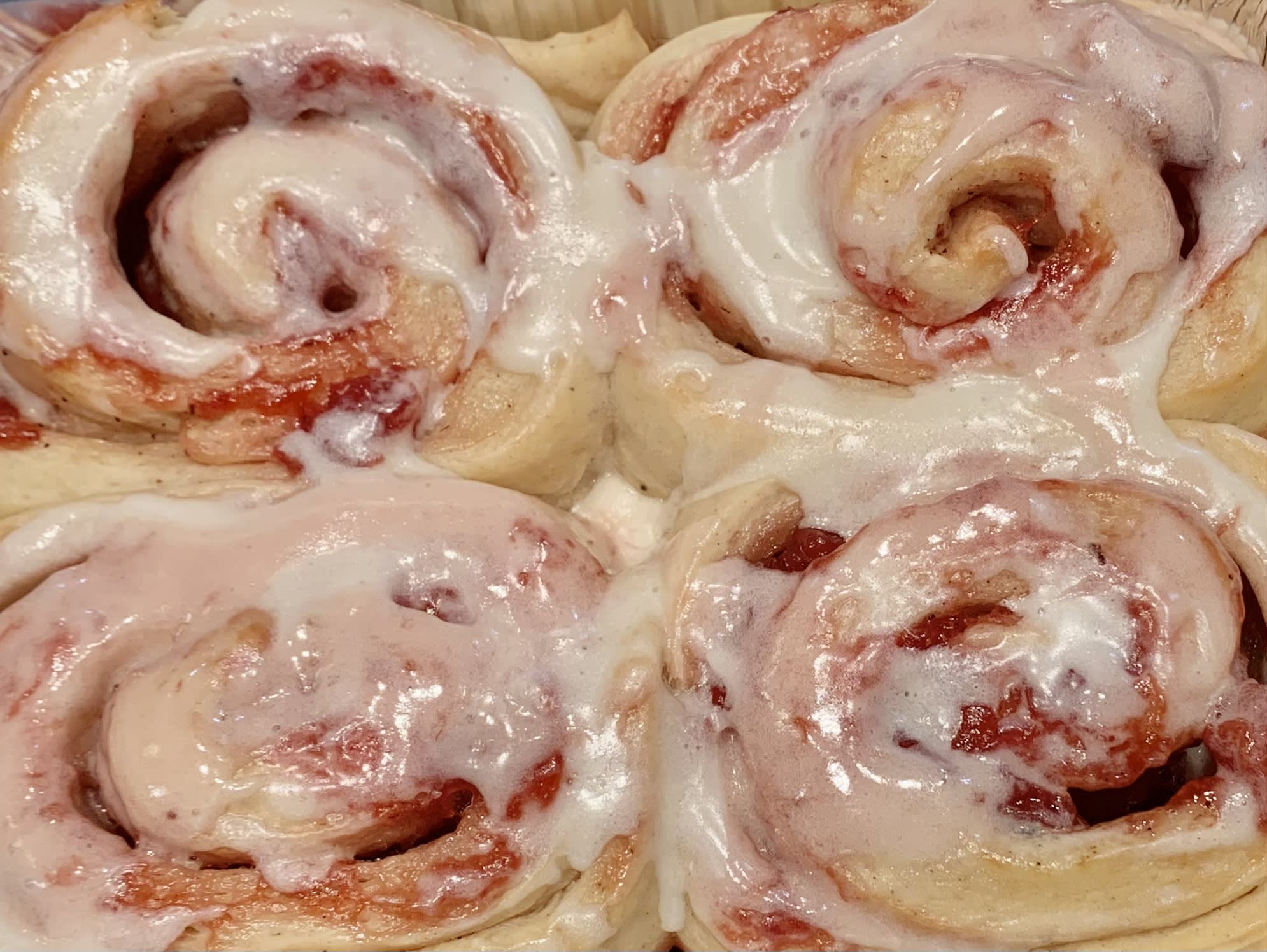 Huckleberry Roll - Cinnamon Rolls - Simply Sweet Cottage Treats 