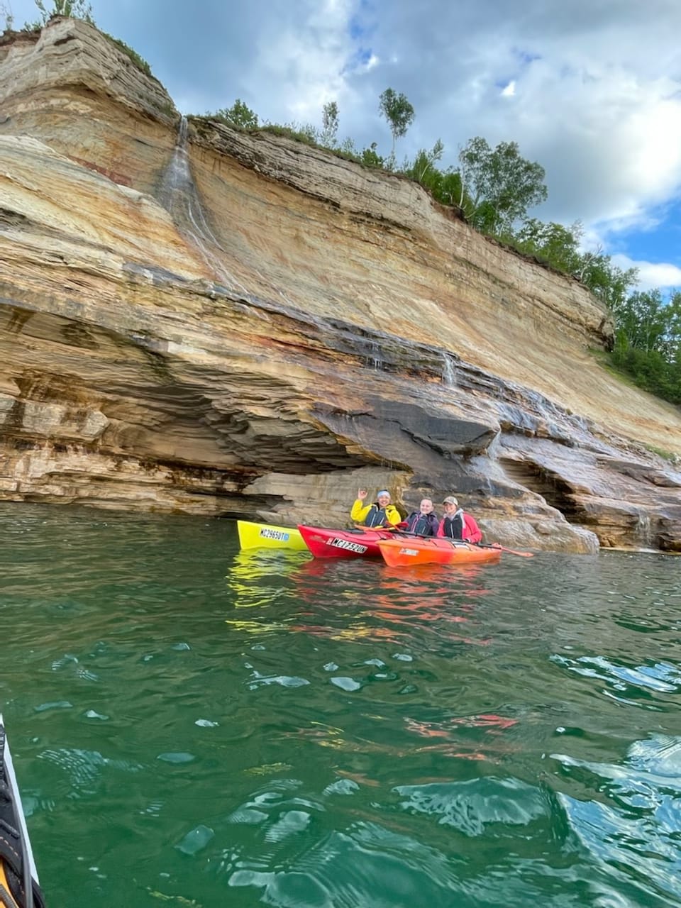 Kayak Pictured Rocks Yooper Yachts