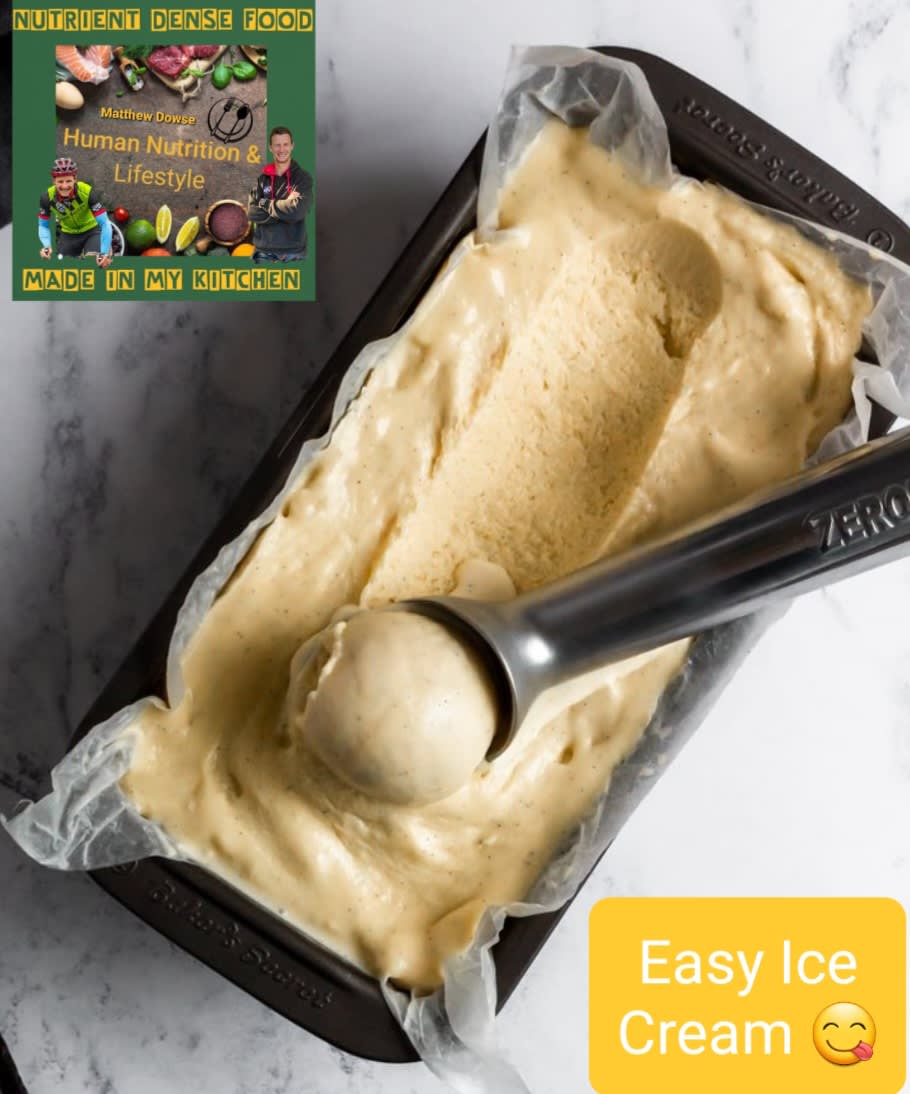 No Sugar, ice cream 🍨 - Recipes - Human Nutrition Lifestyle - Nutritionist | Grimsby