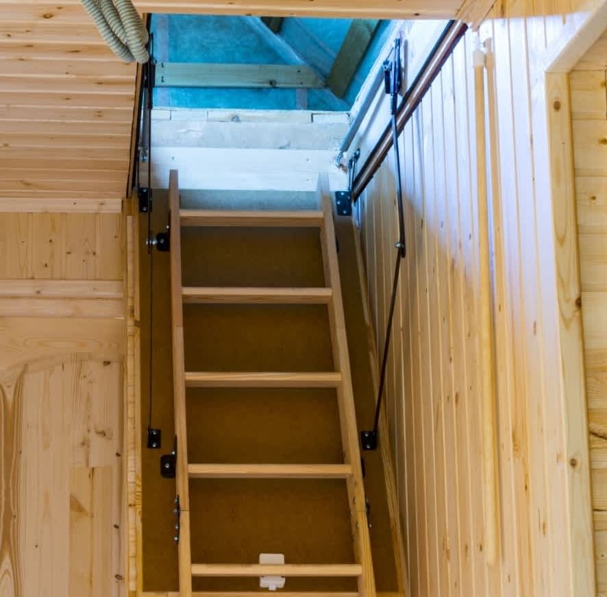 Wooden Ladders Loft Boarding Services Loft Boarding Wales Loft