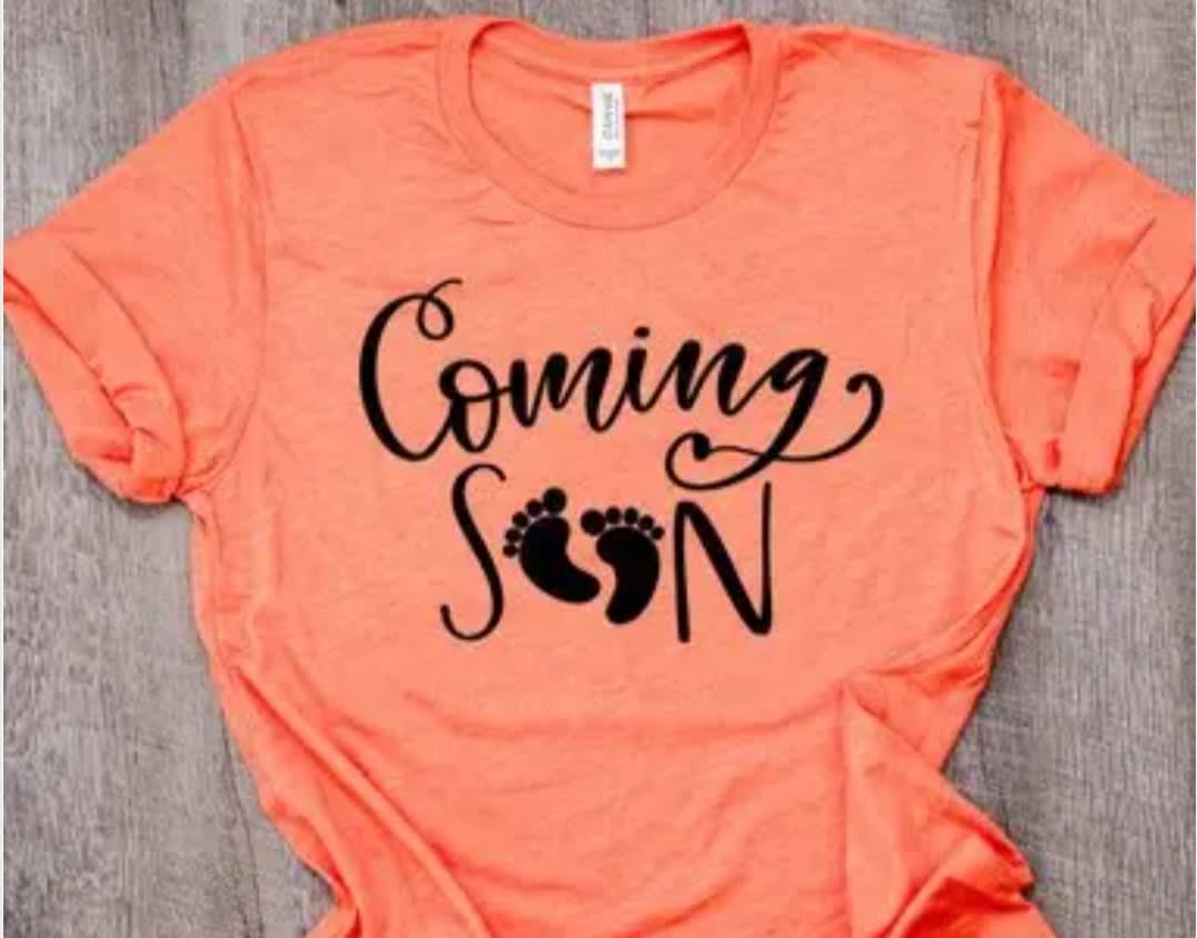 Coming Soon Maternity Tee - Maternity - Chanel's Custom Creations, LLC