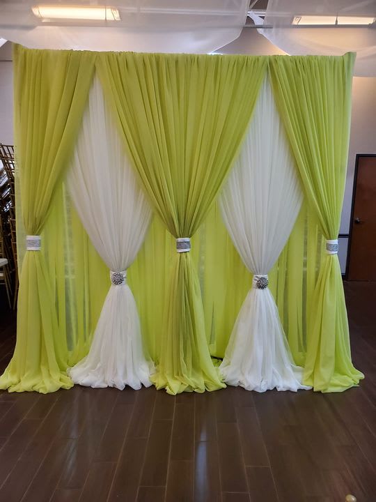 Pipe and Drape Stand Rental Services Royal Event Decorations and