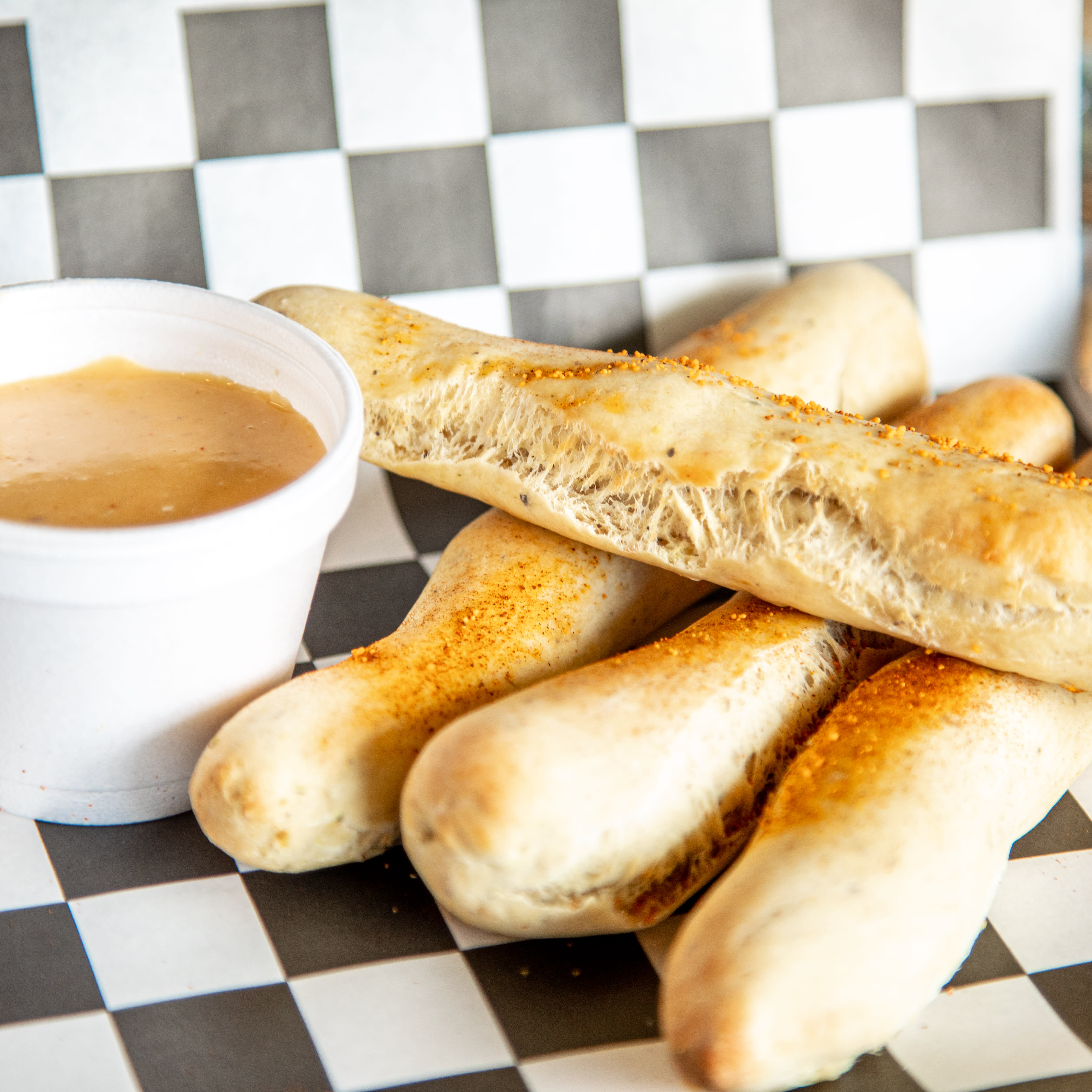 Breadsticks Appetizers ACME by Full Circle Barbecue Restaurant