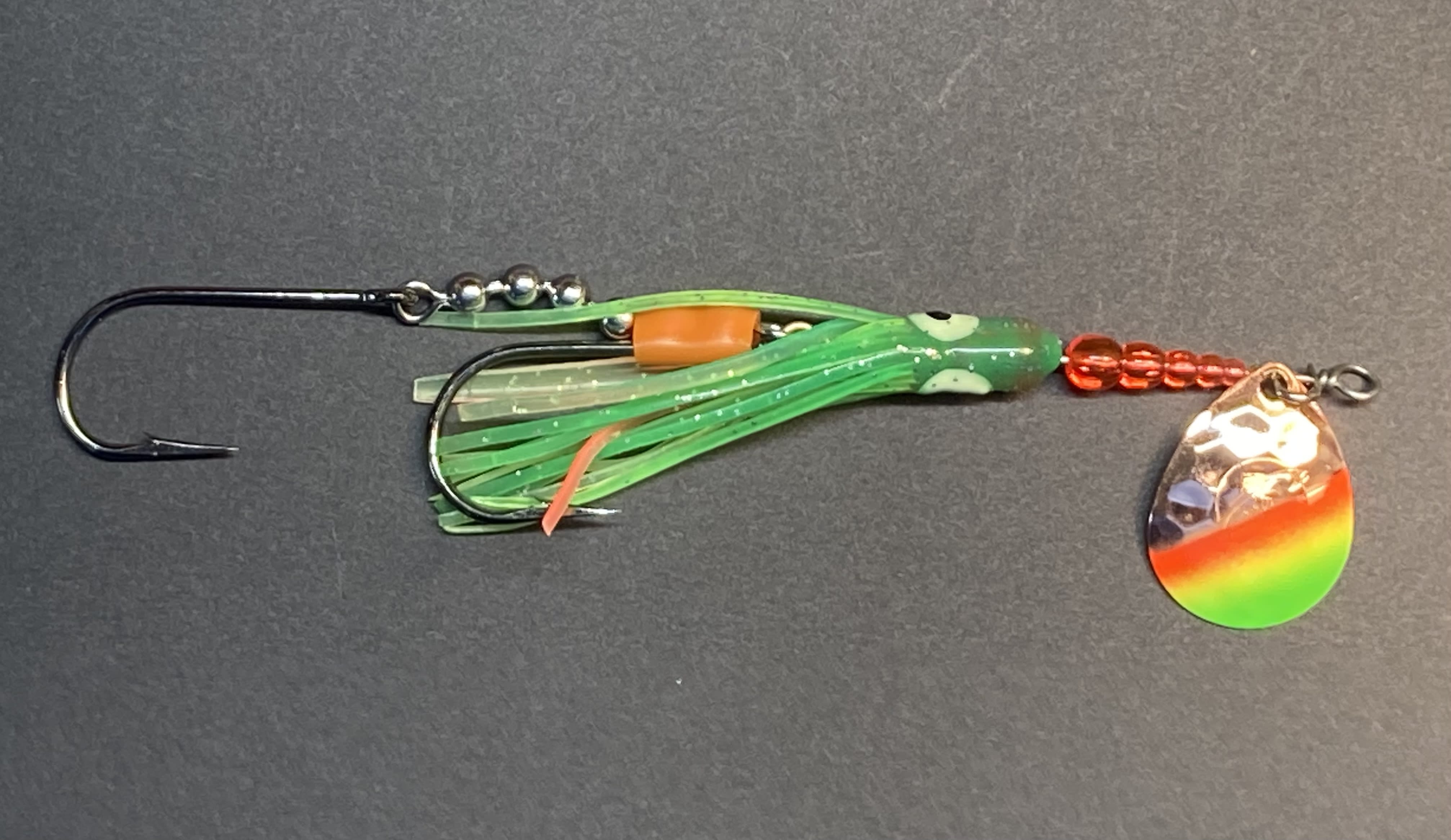 Single Hook - Brass Senor Pescador - 3.5 GUMDROP Rigs - Savage Strike  Spinners