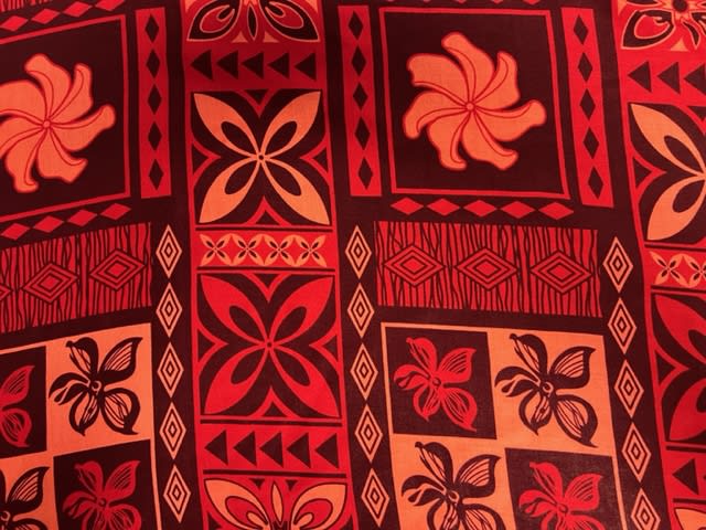 hawaiian print shawls