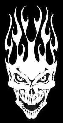 Flaming Skull 6