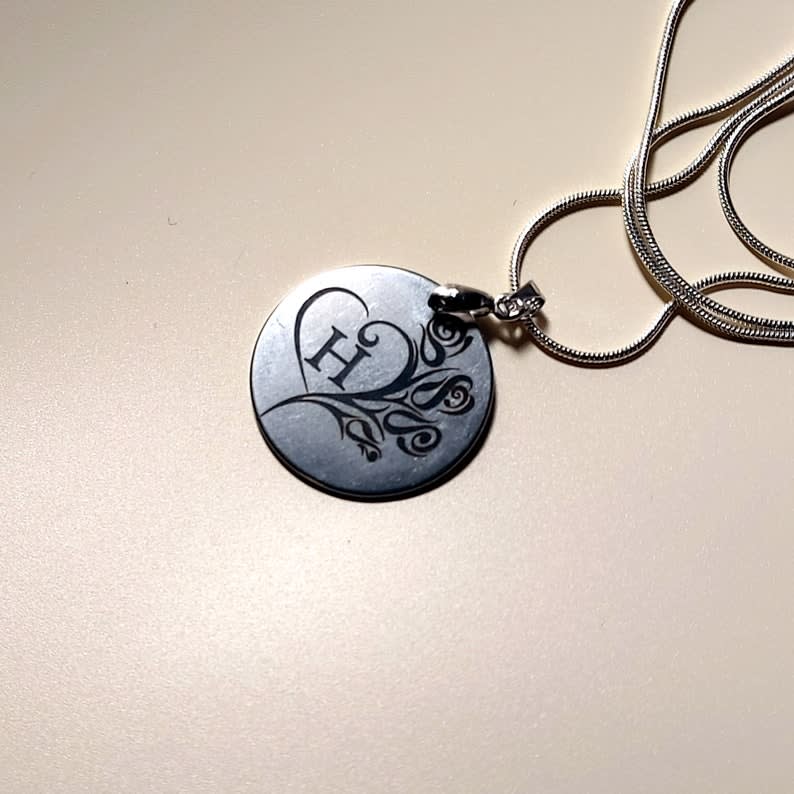 Personalised Stainless Steel Necklace 