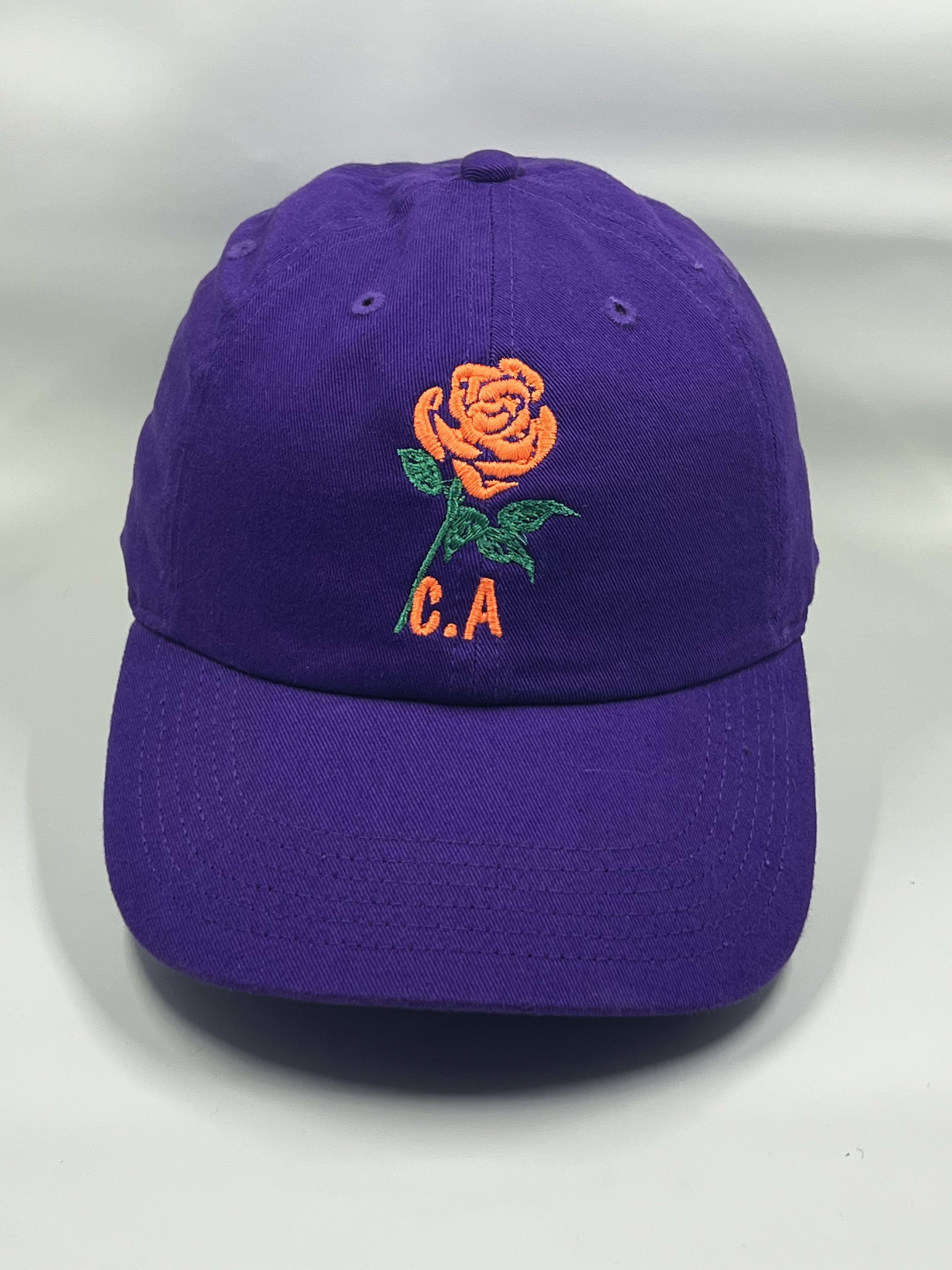 purple dad hat