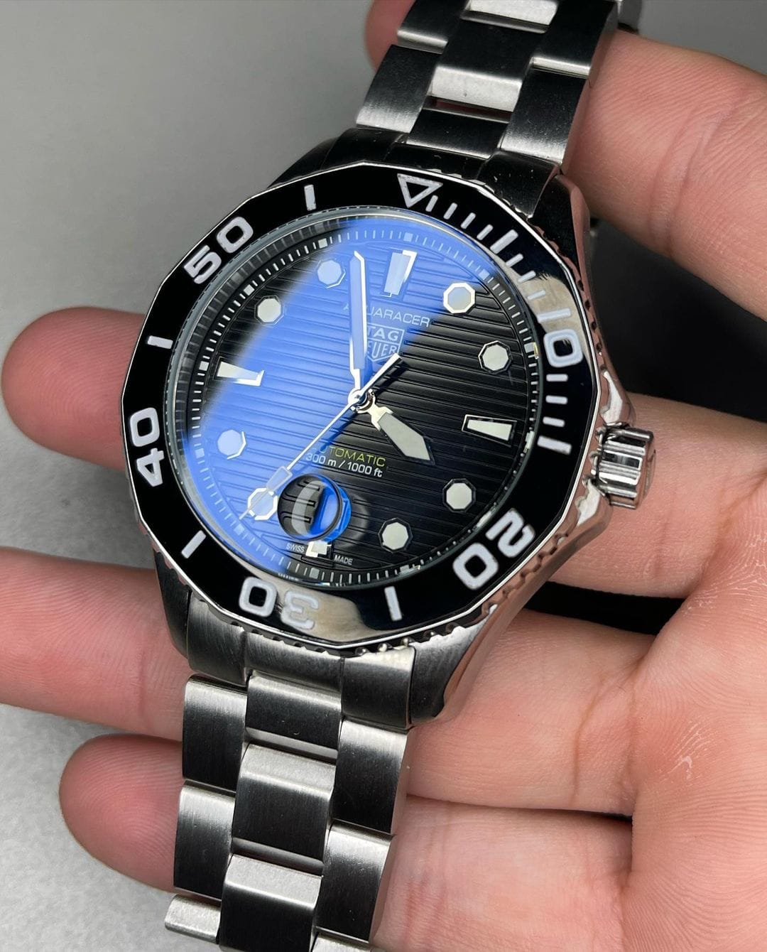 Rel gio Tag Heuer Aquaracer Calibre 5 Tag Heuer Redimix Smart Tech Eletr nicos e Acess rios S o Paulo