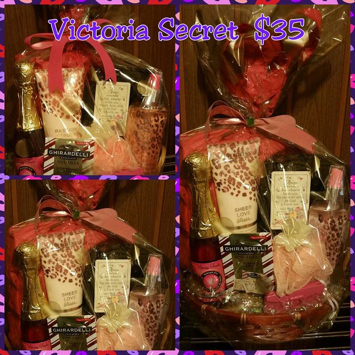 victoria's secret | Gift baskets for women, Birthday gift baskets,  Valentines day gifts for her