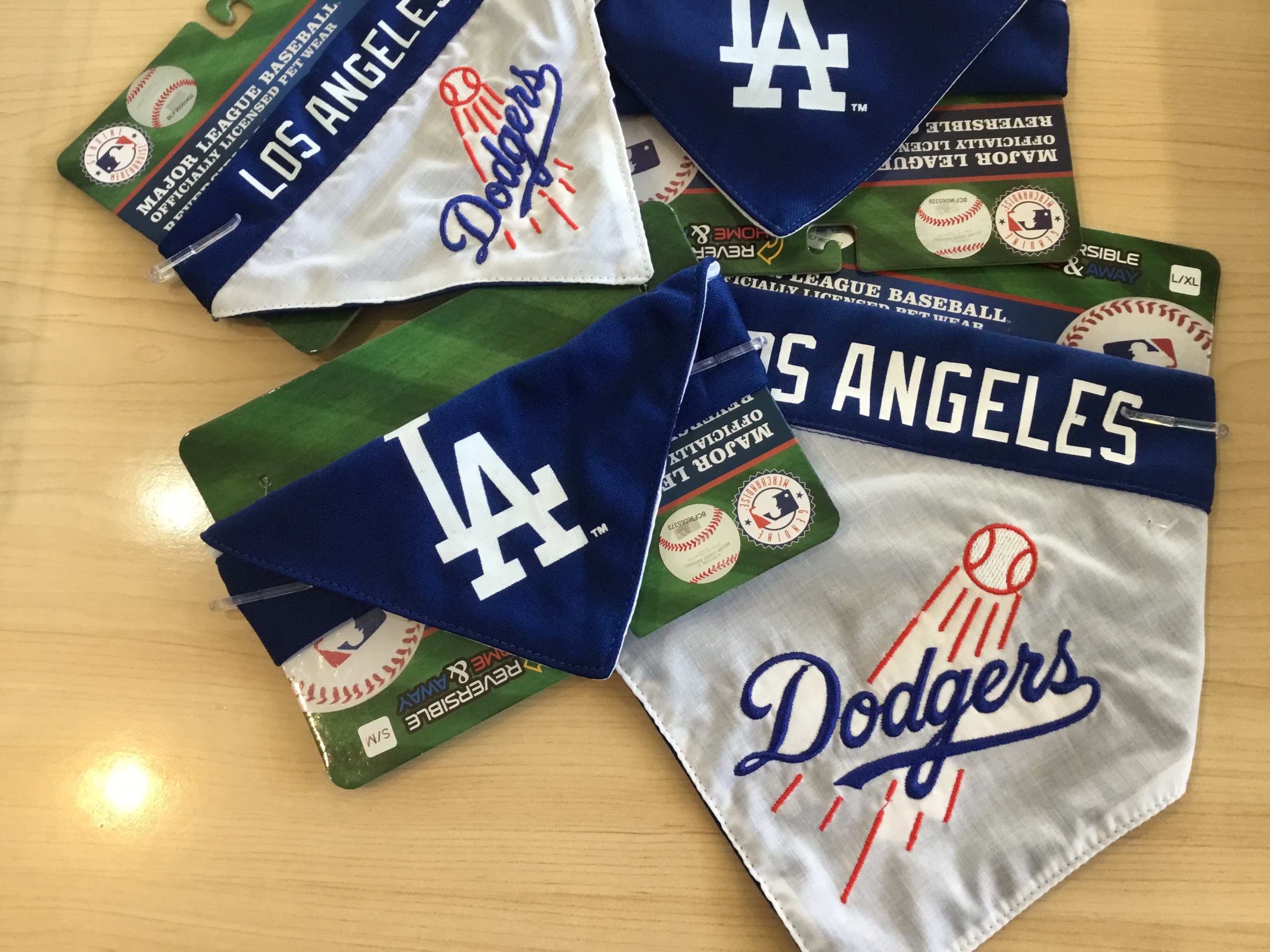 LA Dodgers Home/Road Personalized Reversible Bandana – 3 Red Rovers