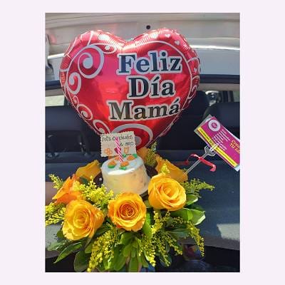 Paq. Rosas con Globo - Arreglos de Flores ???????️?? - Sorpresas  de Encuentro | Sorpresas a domicilio - Guadalajara